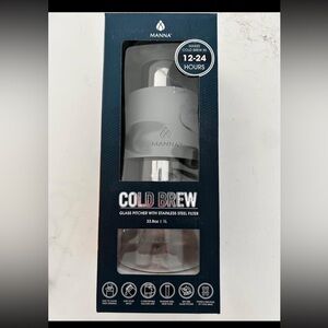 Manna Cold Brew Glass Pitcher